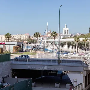 Apartamento Estudio Malagueta, Muelle Uno Views, Málaga